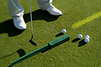 Determine the backswing length for your personal putting style!