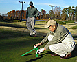 Golf putting aid: learn to read every golf green speed like the pros! 