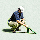 Folding ramp doubles as a ruler!