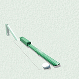 Folding ramp doubles as a ruler!